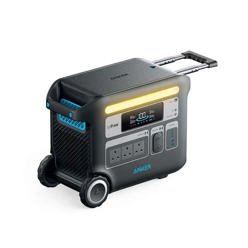 Anker SOLIX F2000 – Portable Power Station (GaNPrime 2048Wh | 2400W – PowerHouse 767) – A1780211 – Black